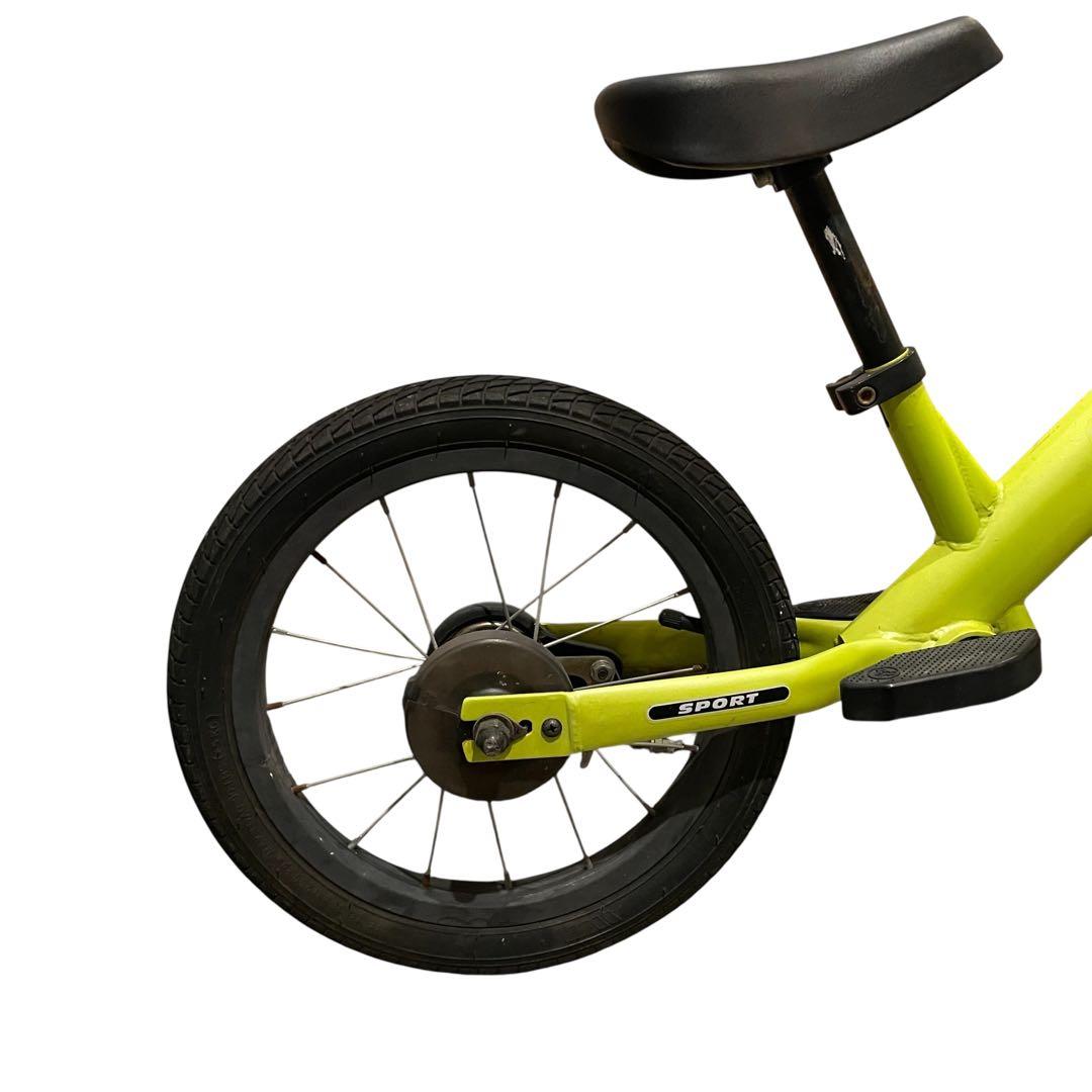 【限定色/14インチ】STRIDER14X キッズバイク ライムイエロー 限定色