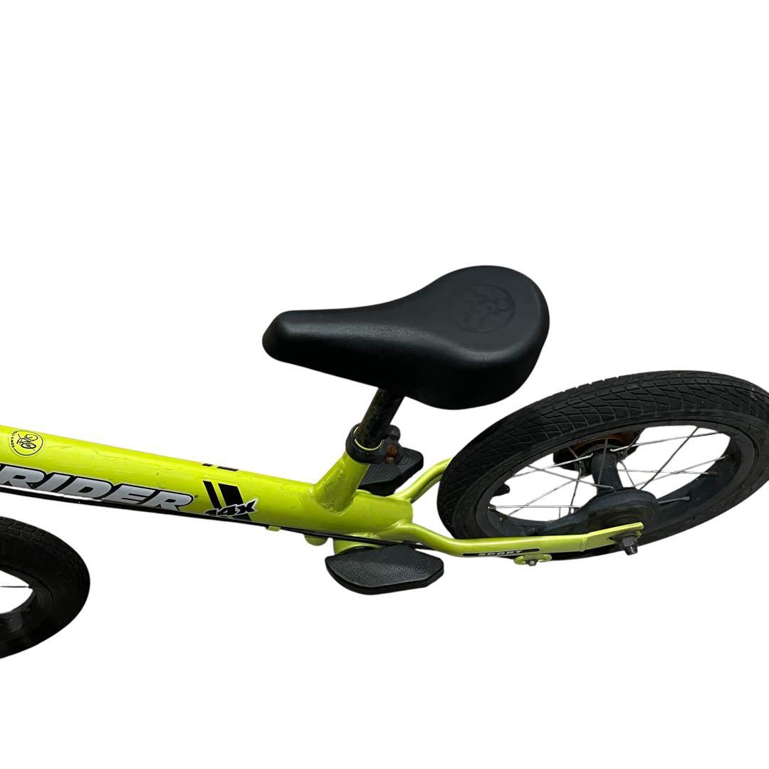 【限定色/14インチ】STRIDER14X キッズバイク ライムイエロー 限定色