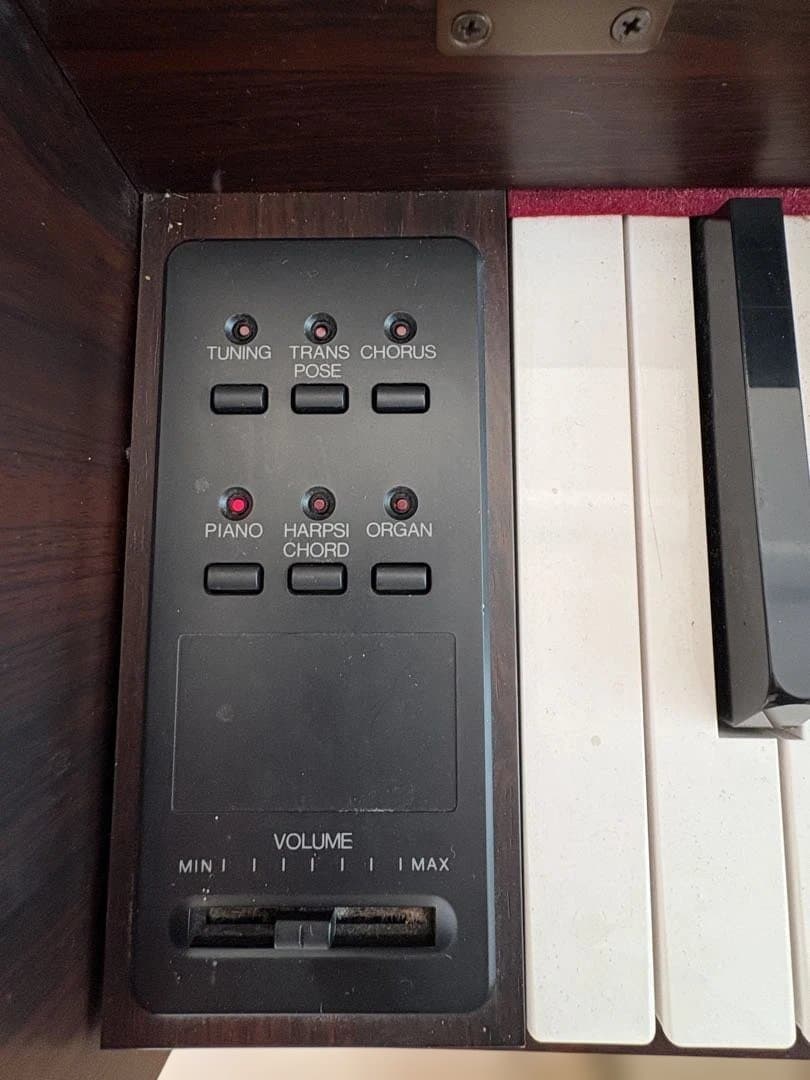 COLUMBIA 88鍵ダークブラウンピアノ