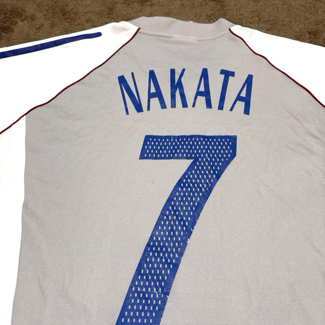 【激レア】サッカー日本代表 中田英寿 2002 アウェイ ユニフォーム 日韓W杯