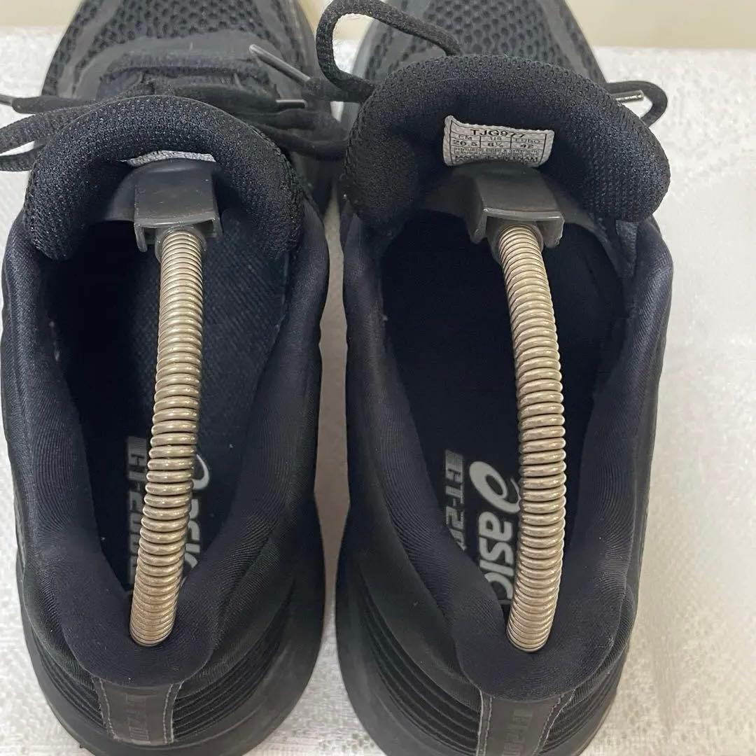asics GT2000 TJG977 メンズランニングシューズ 黒 26.5㎝