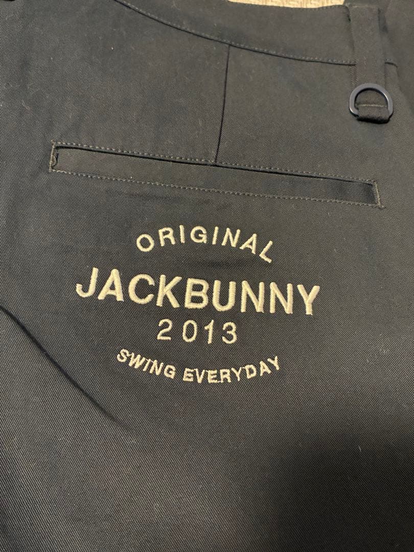 【未使用品】ジャックバニー ゴルフパンツ ブラック サイズ5