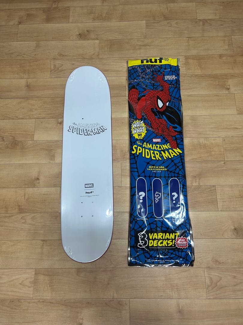 HUF スパイダーマンデッキ マルチカラー