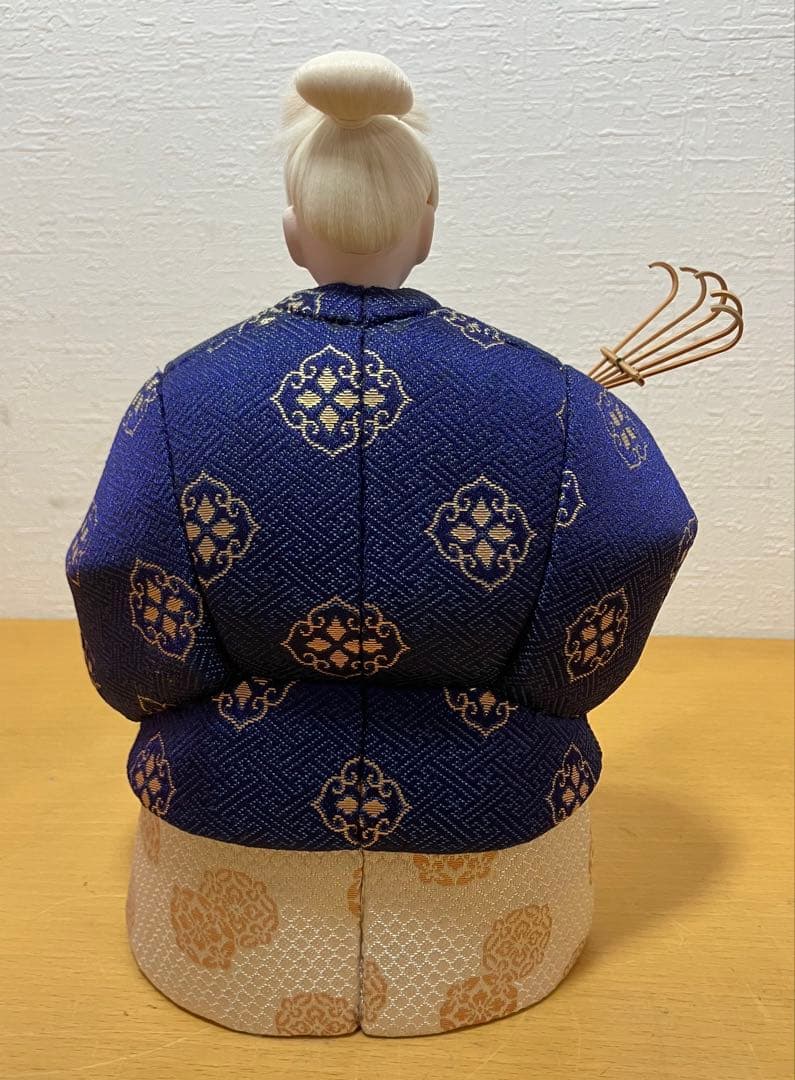 【隆幸作】木目込人形 高砂 尉と姥 夫婦円満 長寿 縁起物 伝統工芸品