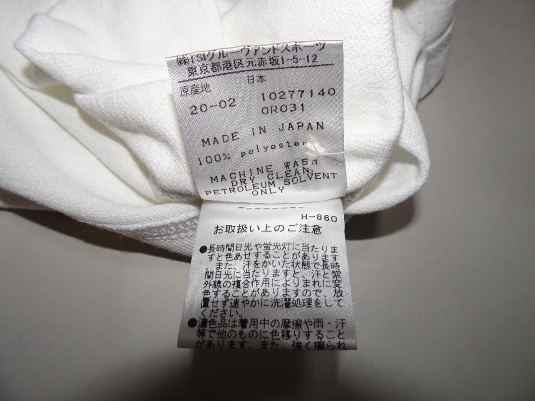 PEARLY GATES PG 89 ポロシャツ ホワイト　【新品】