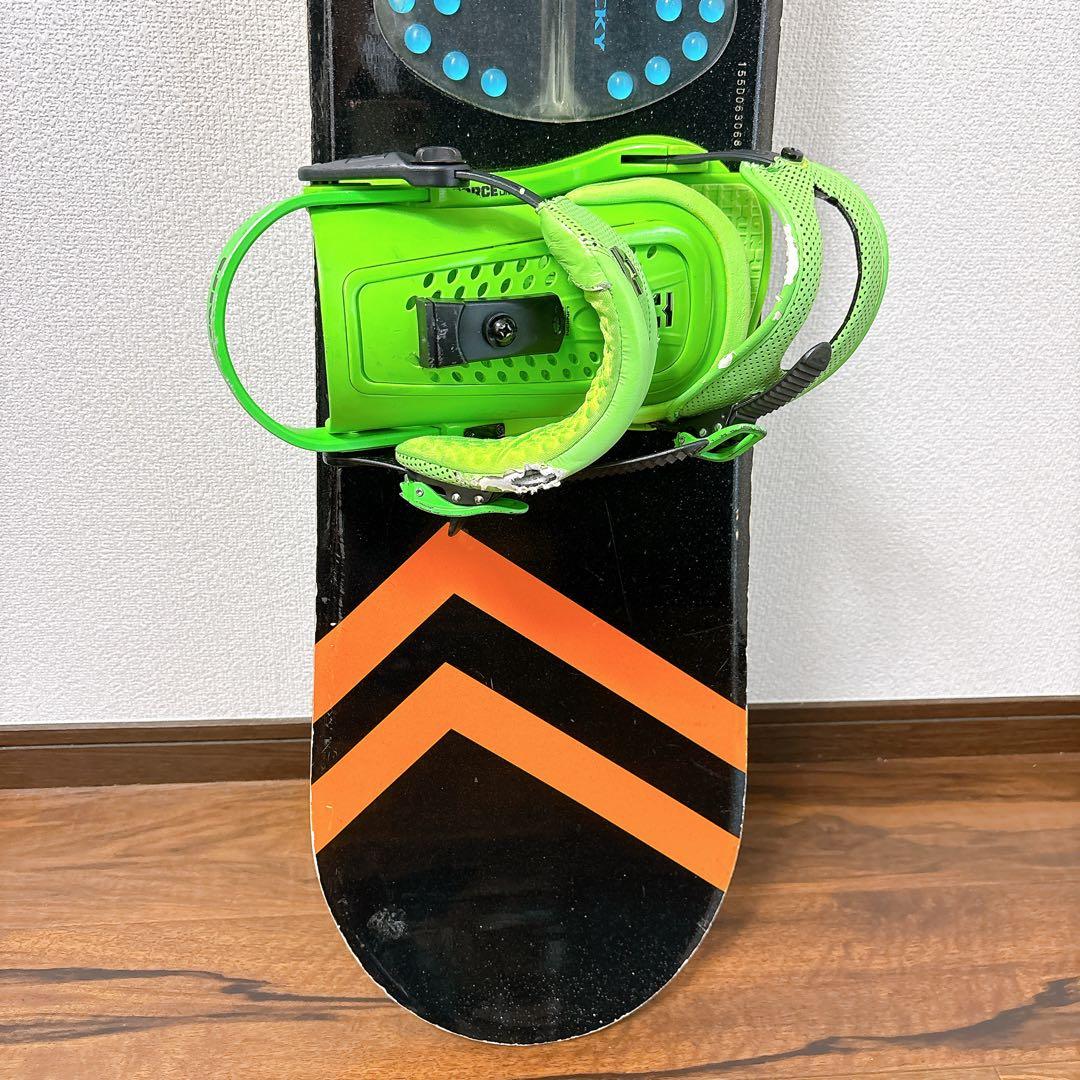 スノーボード KEENEYES 152cm UNION ML ケース付　フォース
