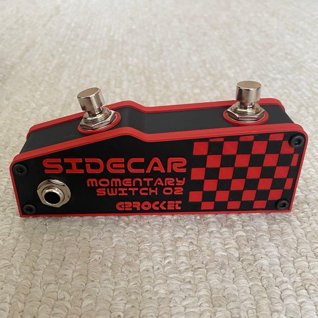 VALETON GP-50専用 コントロールフットスイッチ【SIDE CAR】赤
