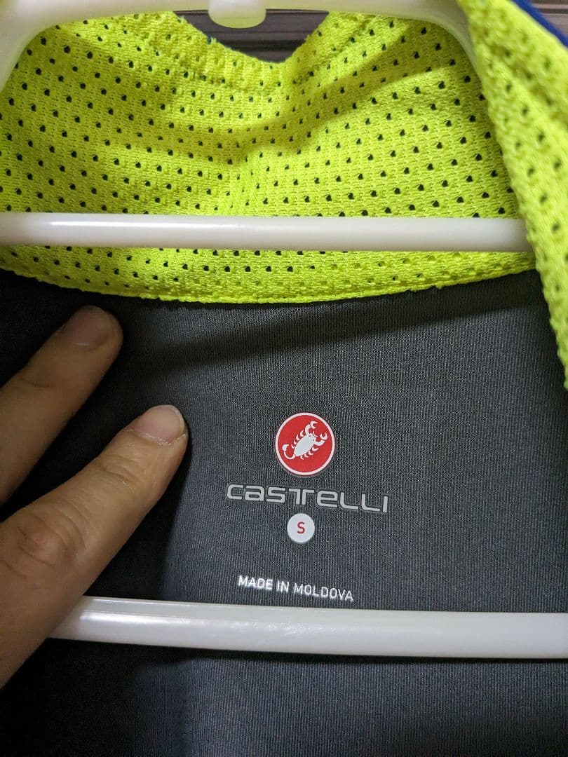 カステリ castelli サイクルジャケット GORE ゴア　Sサイズ