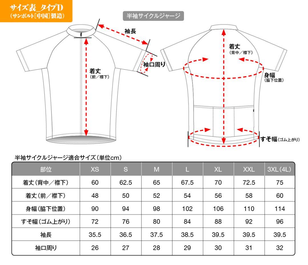 ■レーシングミク 2019 晴着Ver.サイクルジャージ