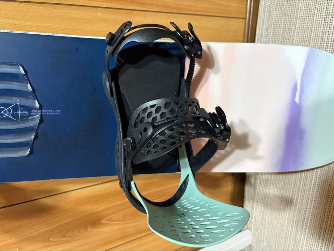 3点セット　NIDECKER スノーボード　FLUX バイン　RIDE ブーツ