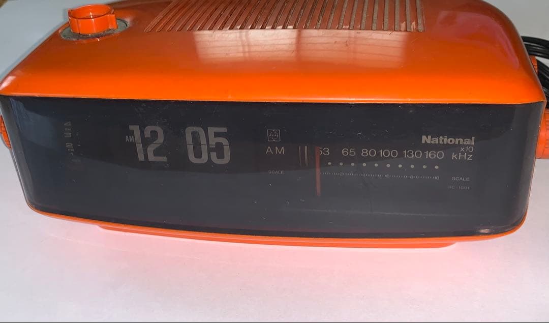 ナショナル　パタパタ時計　RC-1001 昭和レトロ
