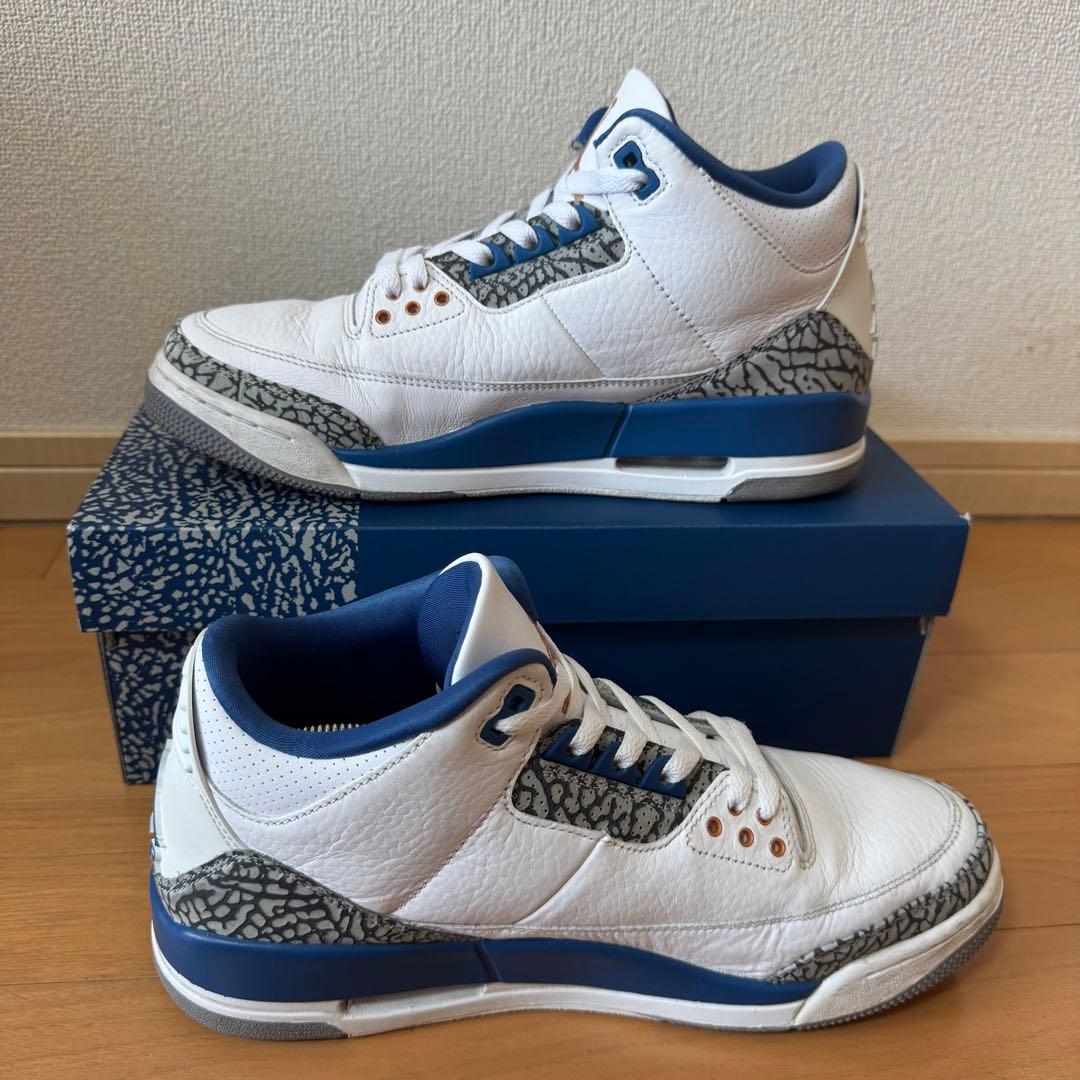 美品⭐️Nike Air Jordan3 True Blue and Copper