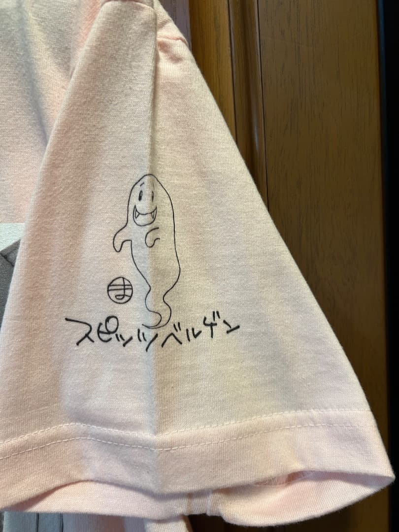スピッツベルゲン 写真プリント Tシャツ ピンク
