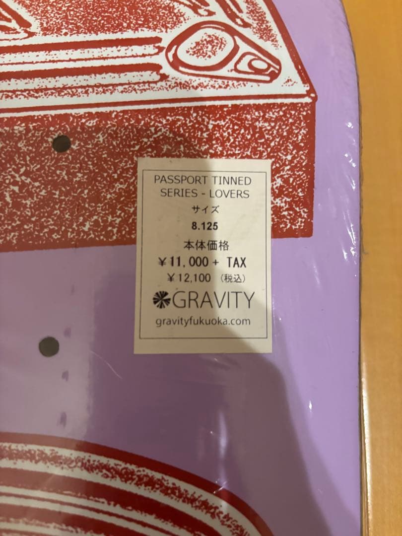 PASS PORT スケートボードデッキ　デッキテープ付き