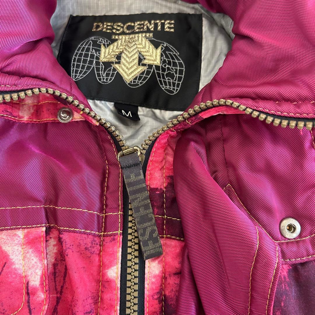 DESCENTE デサント スキーウェア 上下セット 日本製 Y2K 総柄