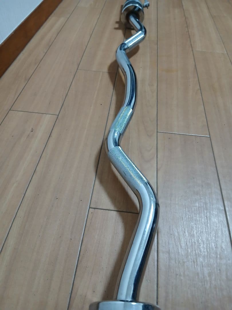EZバーオリンピックアームカールバー Ｗバー 穴径50mm全長120cm
