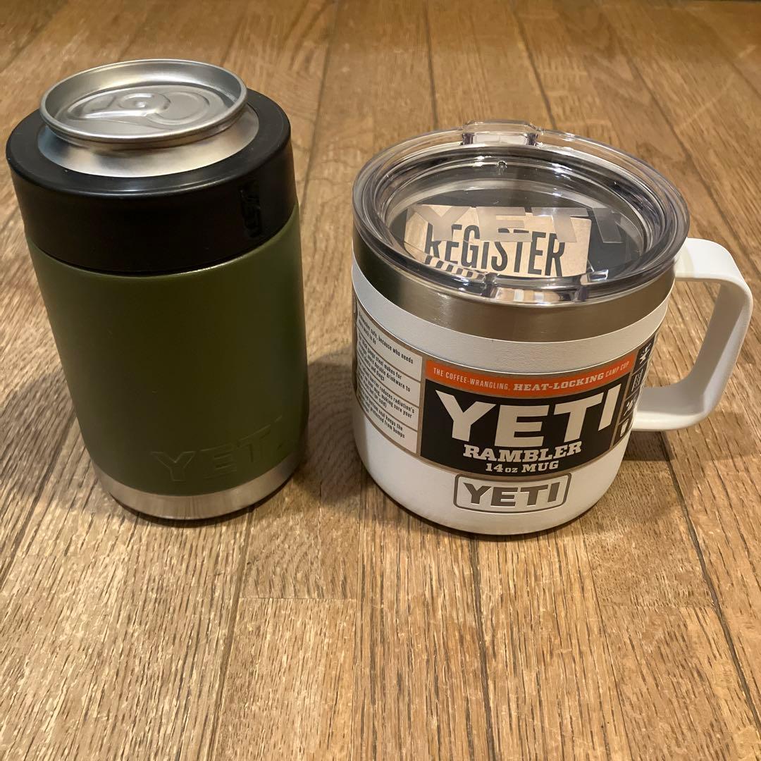 【新品・未使用】YETI イエティ　マグカップ（14oz）・コルスター