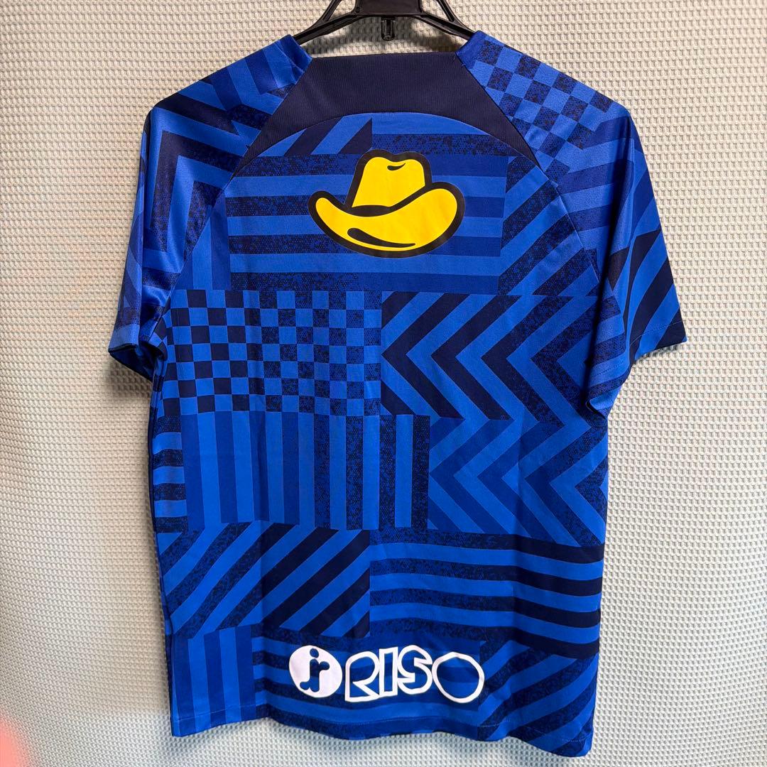 鹿島アントラーズ　試合前ウォームアップシャツ XL