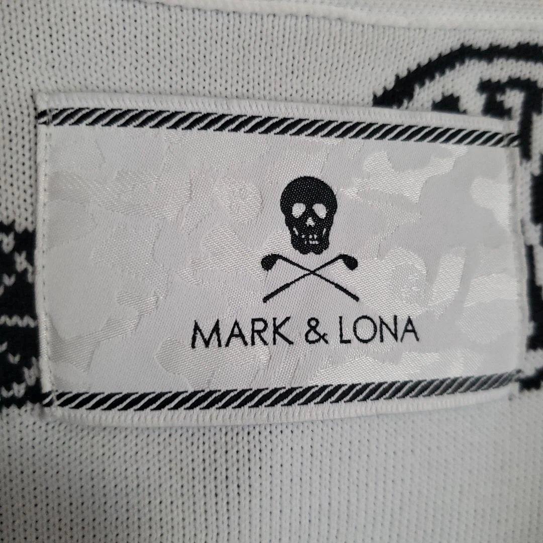 【美品】MARK&LONA マーク&ロナ ニットパーカー ゴルフウェア