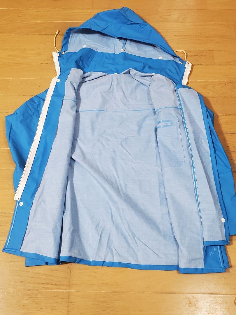 フィッシャーマン レインジャケット ブルー LLサイズ