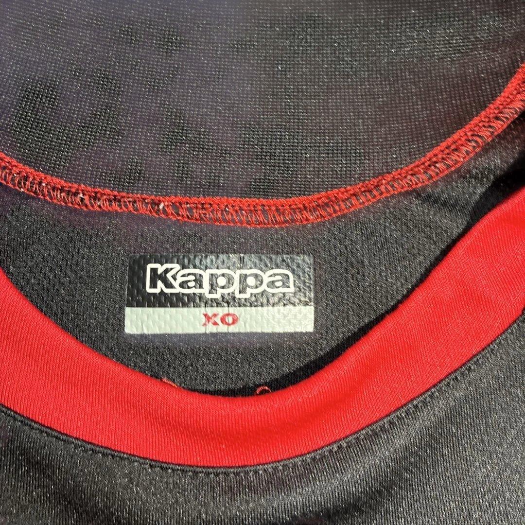 Kappa 北海道コンサドーレ 長袖トレーニング 黒/赤 XO