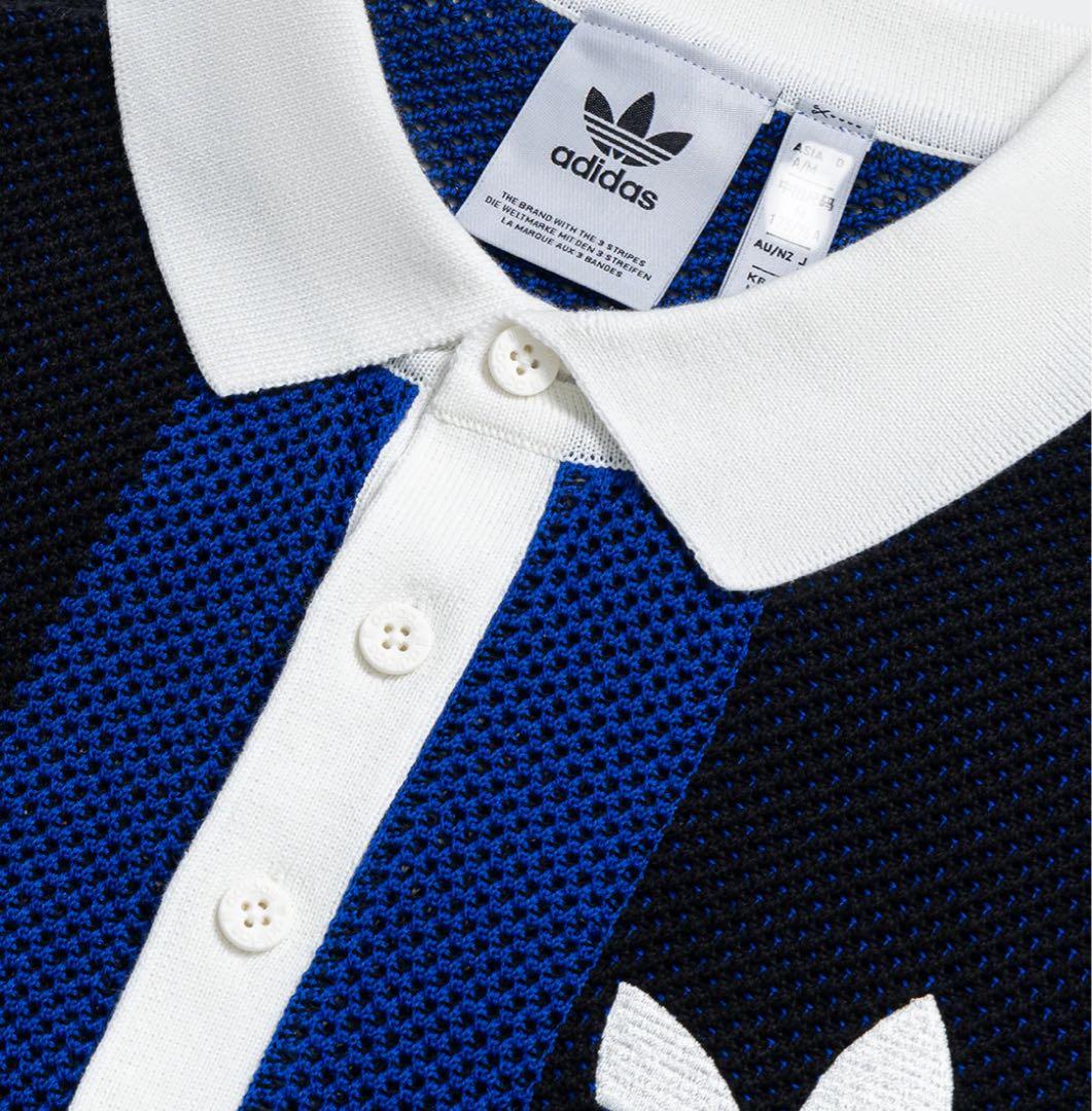 新品XS Adidas ショートスリーブ ポロシャツ ブラック JL5986