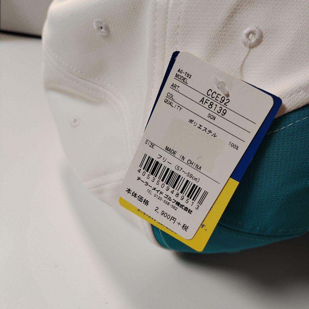 AZ4 adidas equipment ゴルフ ターコイズ ホワイト キャップ