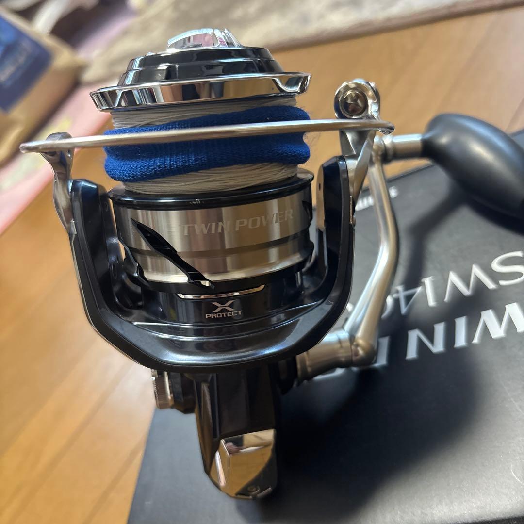 21ツインパワーSW14000夢屋ハンドル交換
