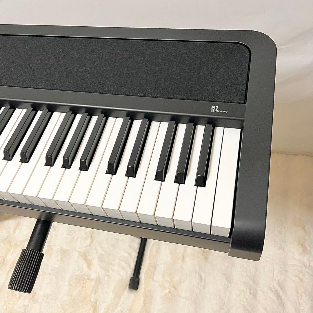【美品】 KORG B1 電子ピアノ 88鍵 スタンド付 動作良好