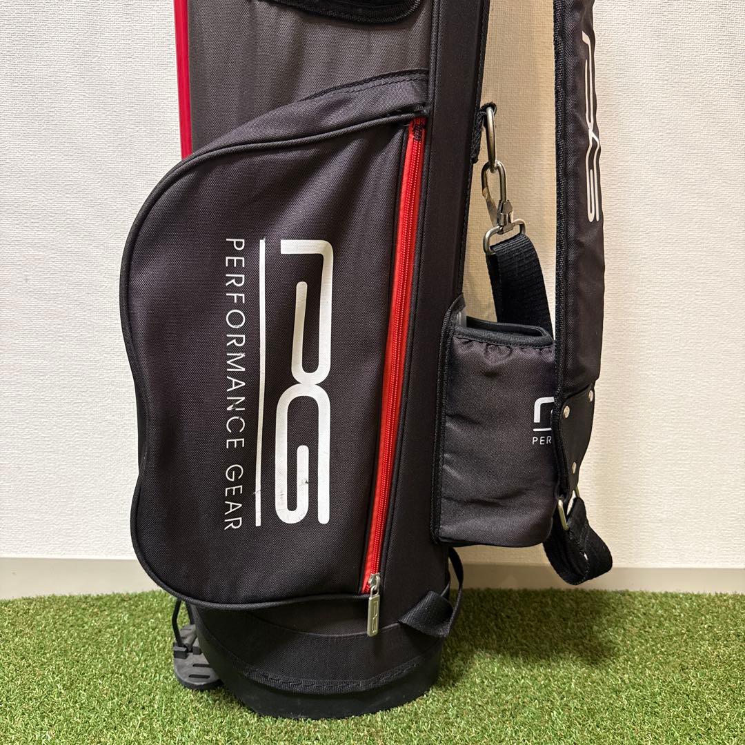 PERFORMANCE GEAR PG キャディバッグ スタンド式 軽量 スリム
