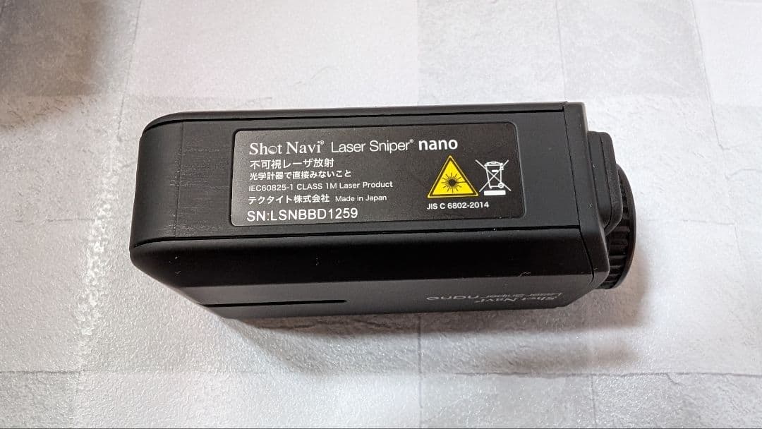 ラウンド用品・アクセサリー Shot Navi Laser Sniper nano