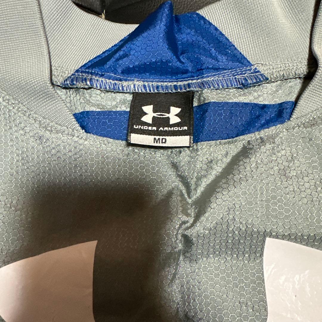 UNDER ARMOUR サッカー　ピステ MD グレー/ブルー