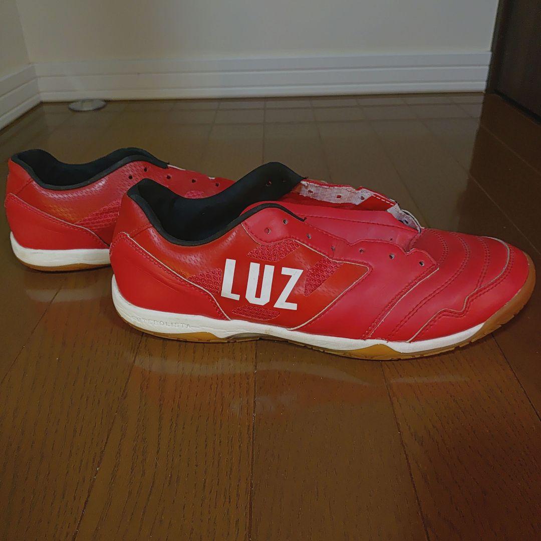 Luz フットサルシューズ レッド