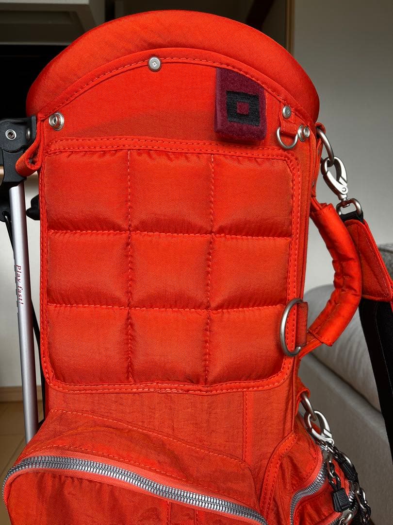 専用　大人気ONOFF オノフ スタンド型キャディバッグ 9型　軽量　オレンジ