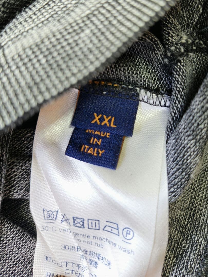 Louis Vuitton 半袖ポロシャツ ロゴ ルイヴィトン ゴルフ グレー