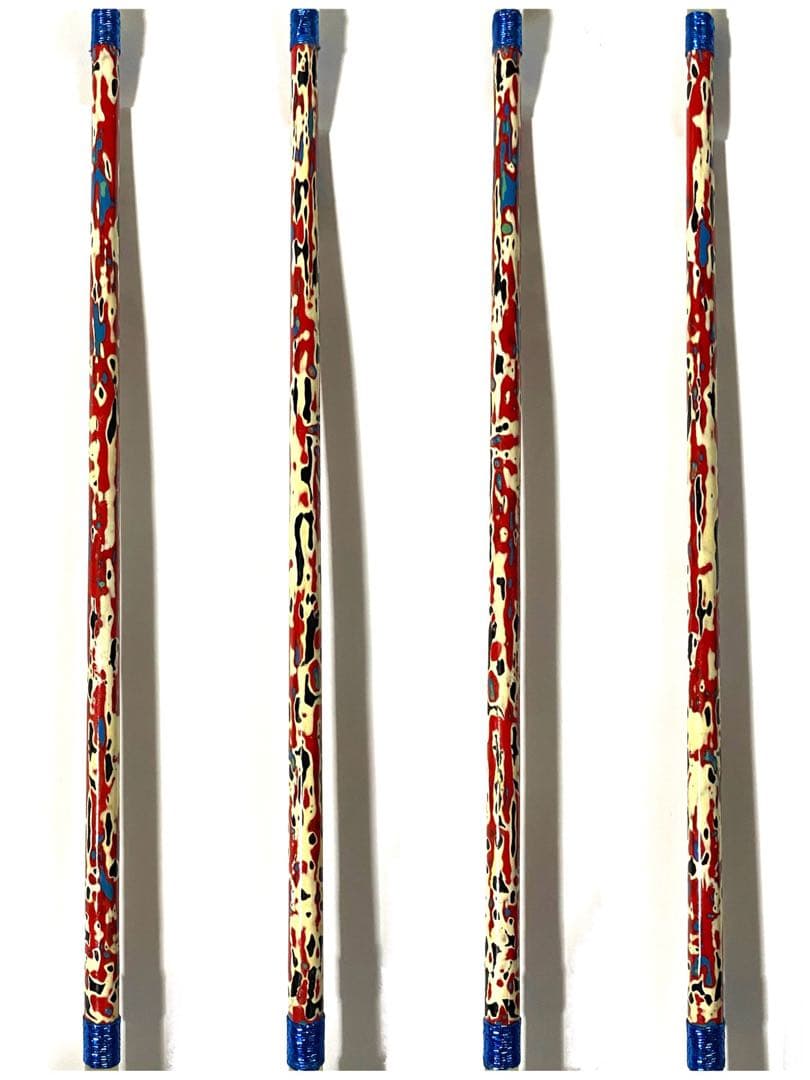 穴釣り竿 伊勢海老竿 ハンドメイド ロッド 布袋竹 テトラ 和竿 漆塗 研ぎ出し