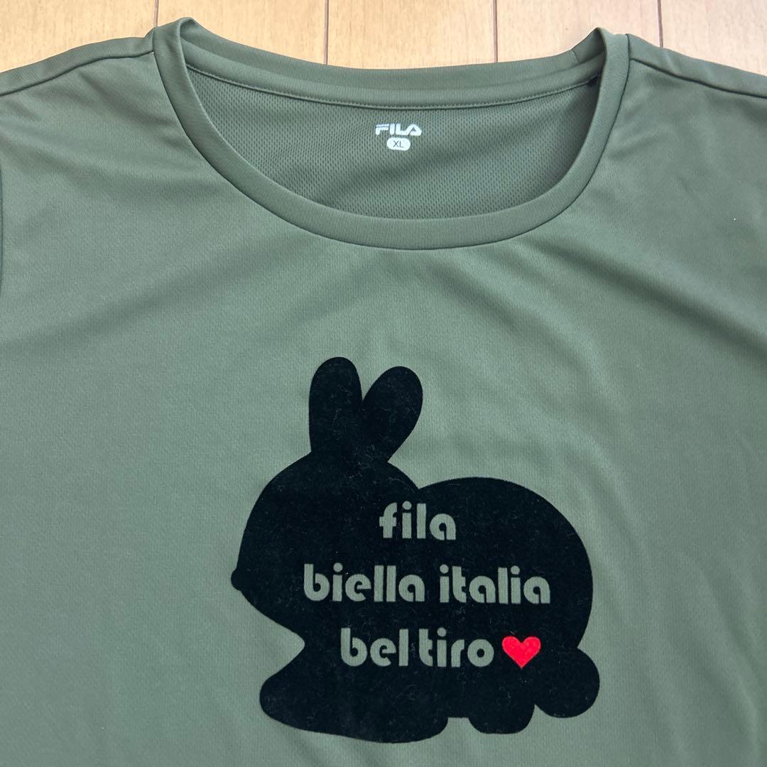 FILA ウサギデザイン Tシャツ XL