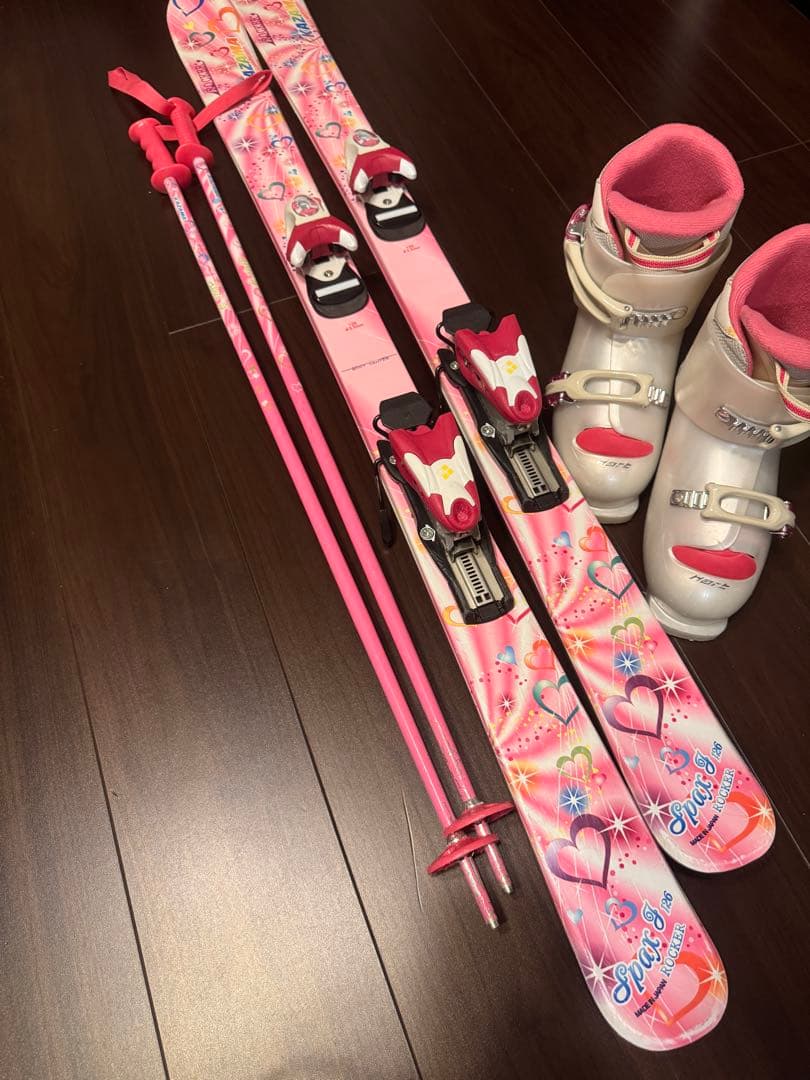子供スキーセット　身長126〜140cm 前後