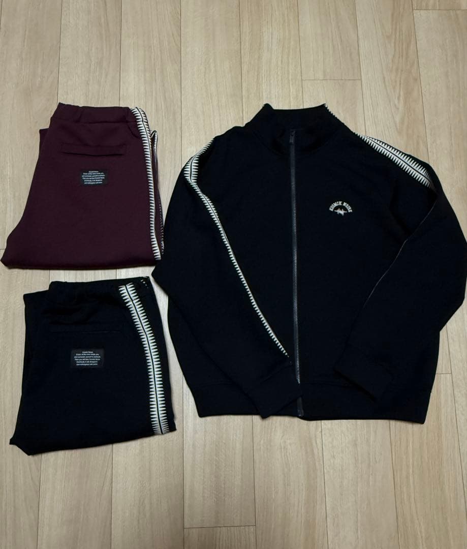 GU undercover セットアップジャージ　3点セット