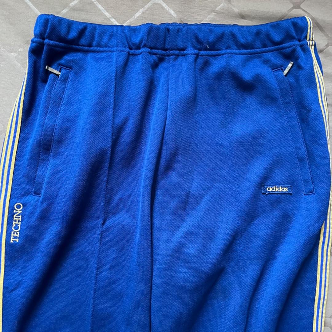 ★70‘s adidasジャージ デサント製　TECHNO デッドストック