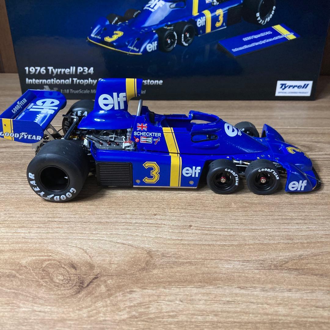 TSMトゥルースケール1/18TyrrellP341976Silverstone