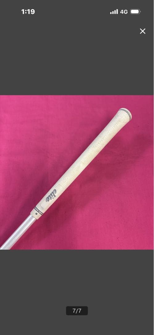 左用　58TS AD PROTO装着　TOUR GORGE ピン