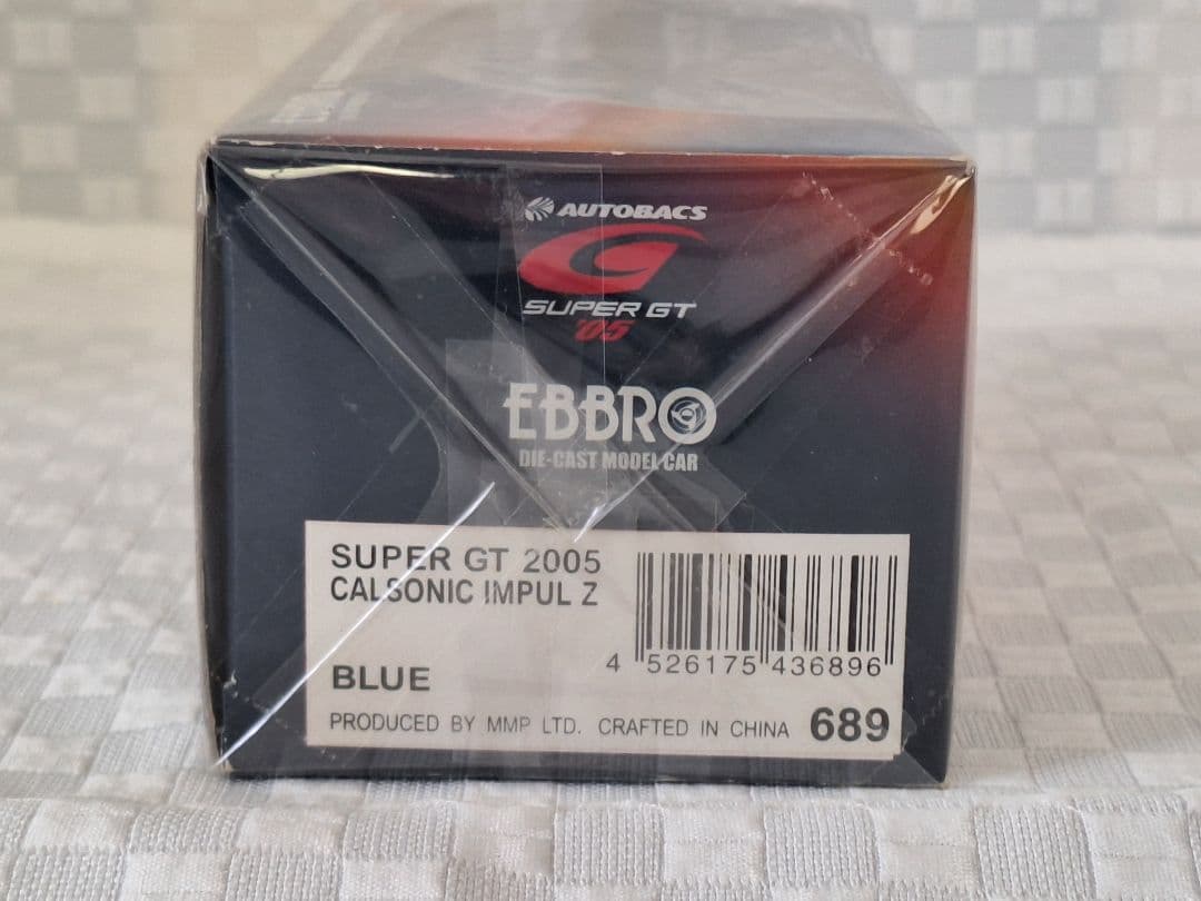 エブロ EBBRO カルソニックインパルZ スーパGT05 No.12 1/43