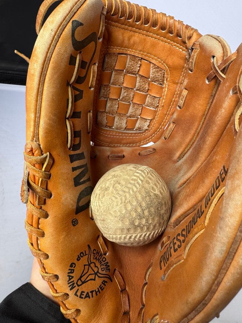 SPALDING スポルディング グローブ 大人用　軟式グローブ ブラウン左投げ
