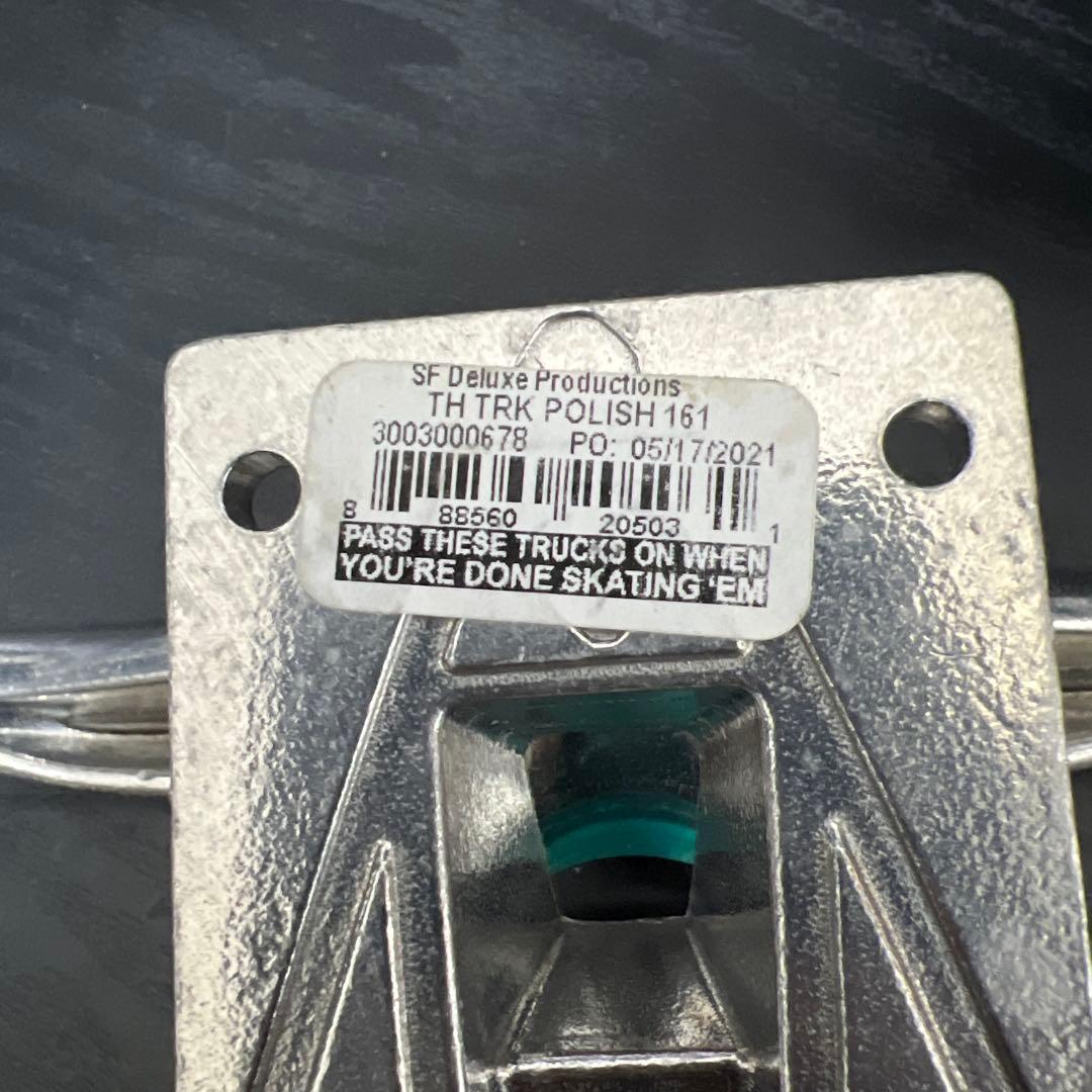 スケートボード THUNDER TRK POLISH 161