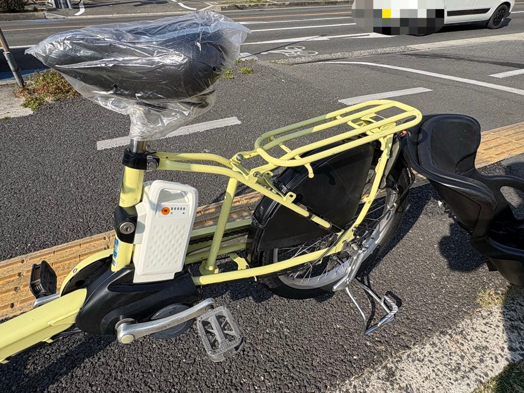 068中古Panasonic電動アシスト自転車　12Ah 大阪