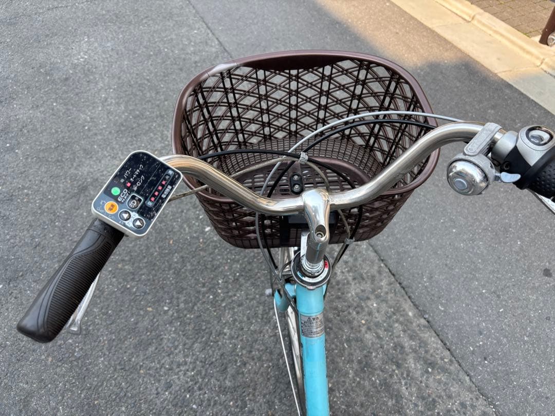 Panasonic水色 電動アシスト自転車 シティタイプ