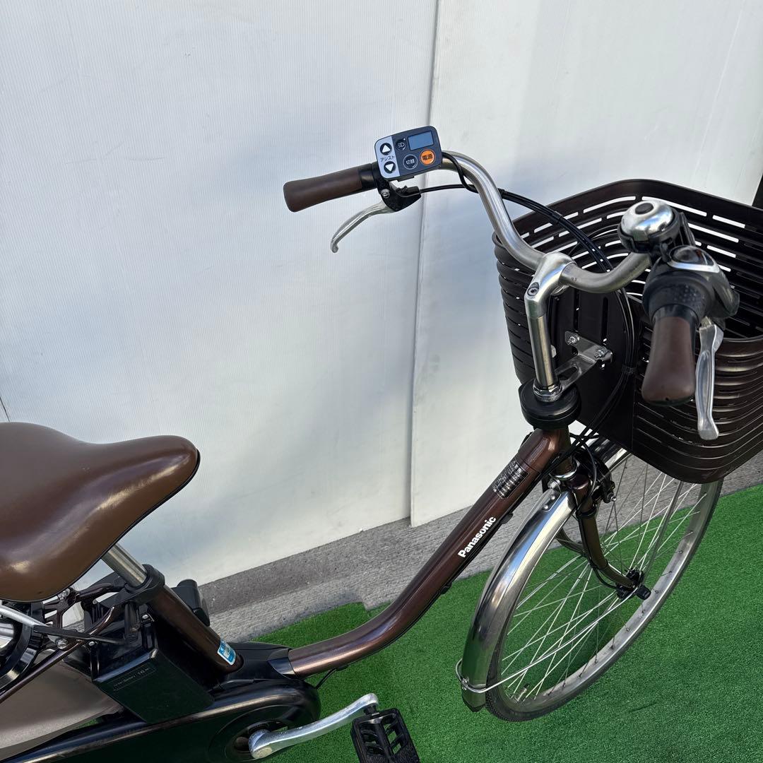 Panasonicパナソニック電動アシスト自転車26インチ 16Ah ブラウン
