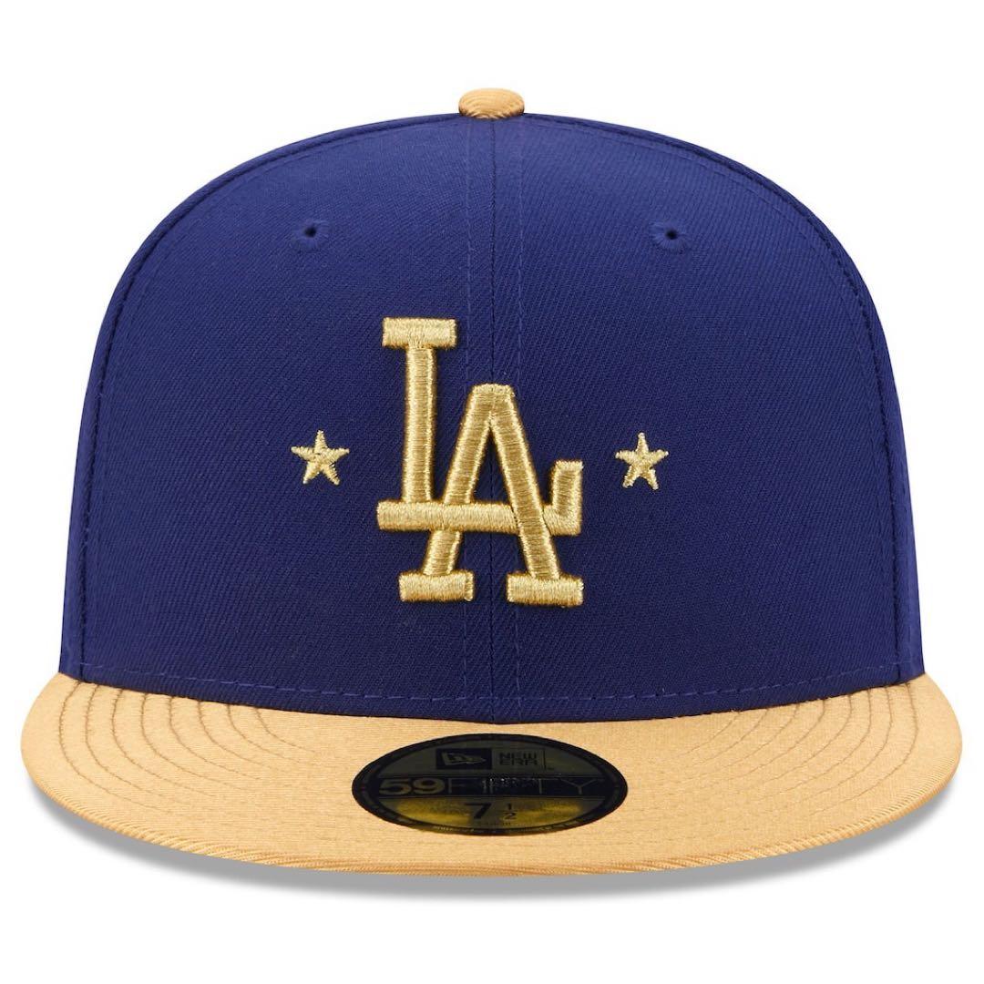 ニューエラ キャップ ドジャースゴールドコレクション 59FIFTY 7 1/4