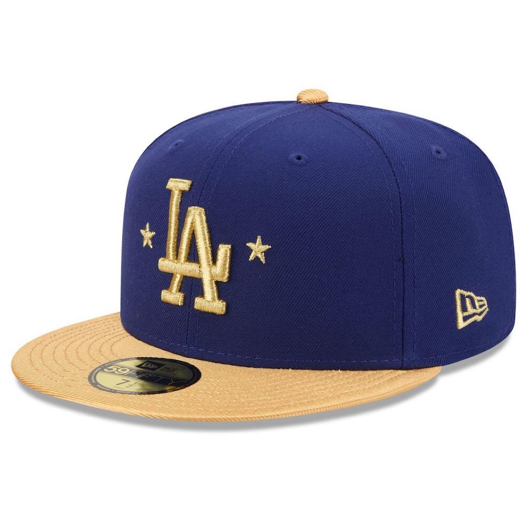 ニューエラ キャップ ドジャースゴールドコレクション 59FIFTY 7 1/4